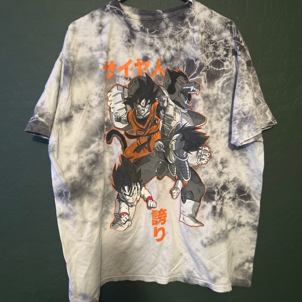 Saiyan Warrior Tie-Dye Short Sleeve Tee